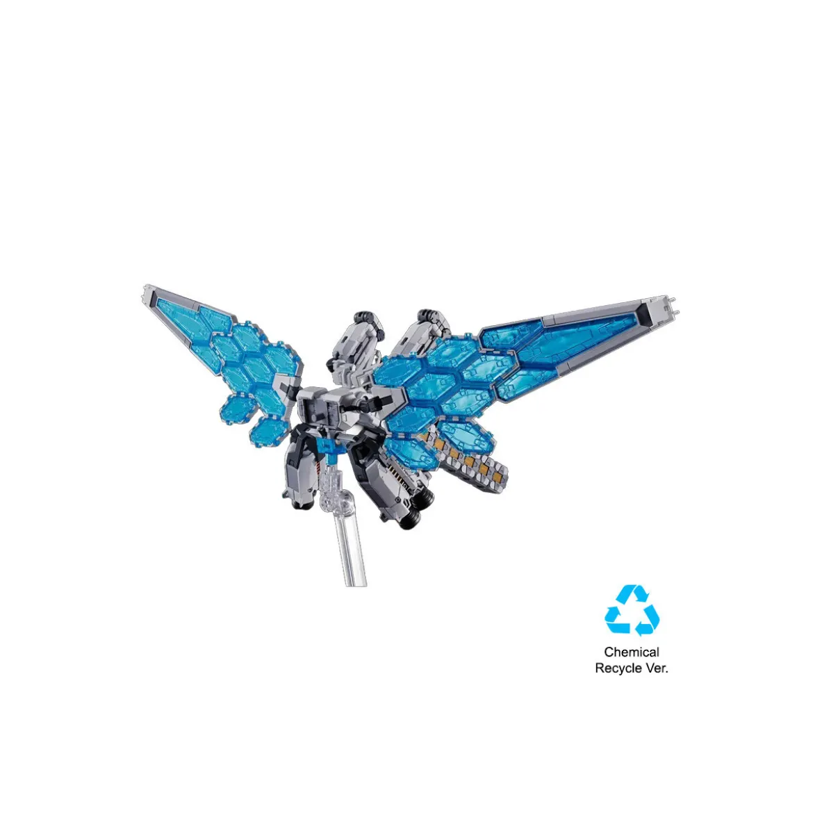 Bandai - Gunpla - 1/144 HG - RX-78F00E Gundam Ex-001 G.L.R.S.S. Feather Unit Chemical Recycle Ver. - Mobile Suit Gundam