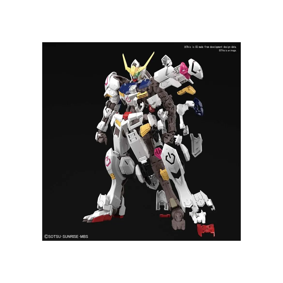 Bandai - Gunpla - 1/100 MG - ASW-G-08 BARBATOS - Mobile Suit Gundam IRON-BLOODED ORPHANS