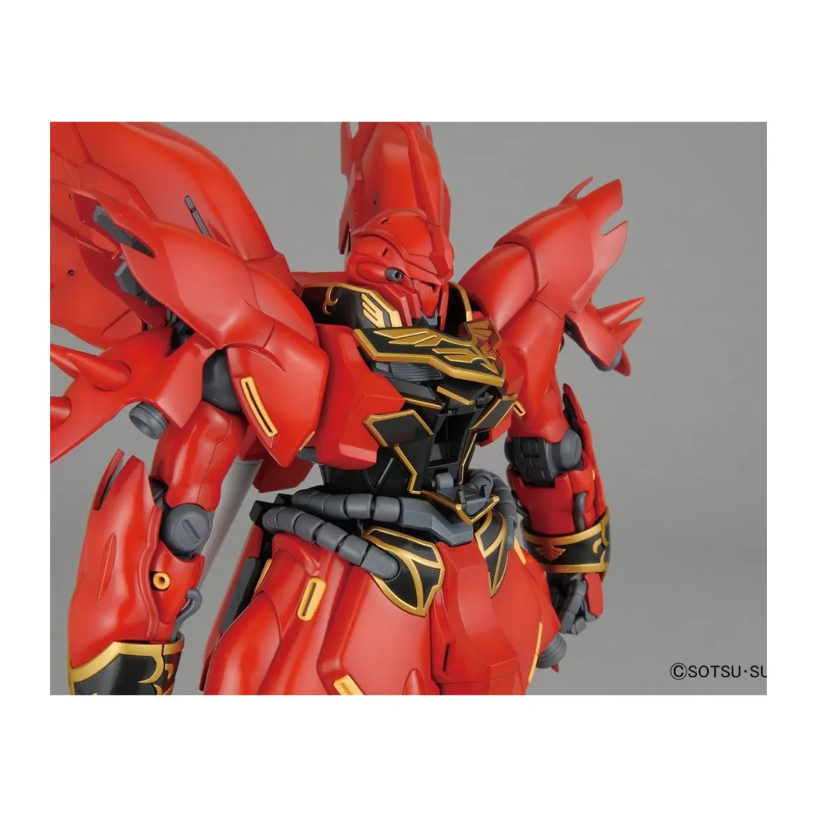 Bandai - Gunpla - 1/100 MG - MSN-06S SINANJU Anime Color Ver. - Mobile Suit Gundam Unicorn