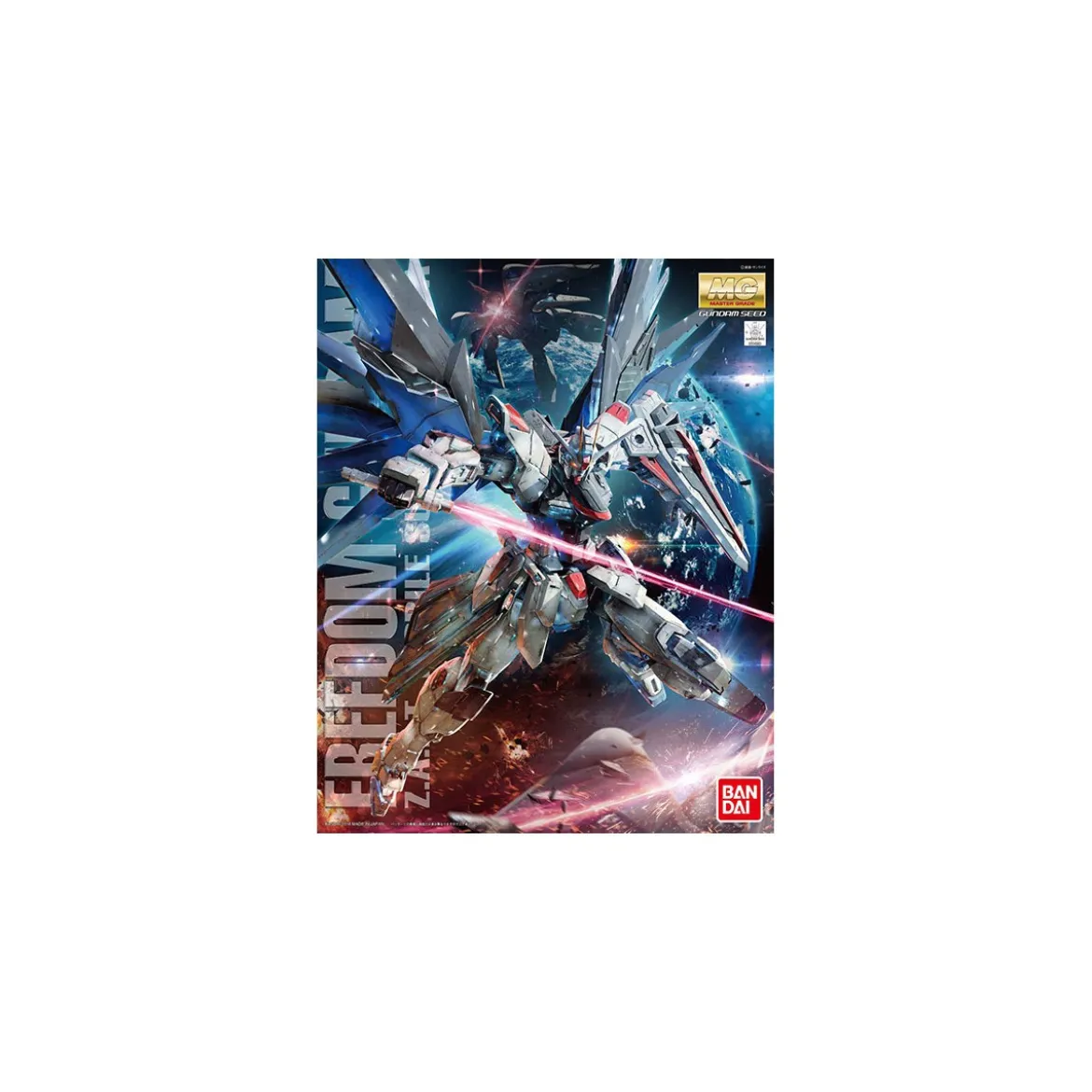 Bandai - Gunpla - 1/100 MG - ZGMF-X10A Freedom Gundam Ver.2.0 - Gundam Seed