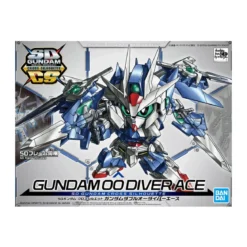 Bandai - Gunpla - SD Gundam Cross Silhouette - GUNDAM 00 DIVER ACE