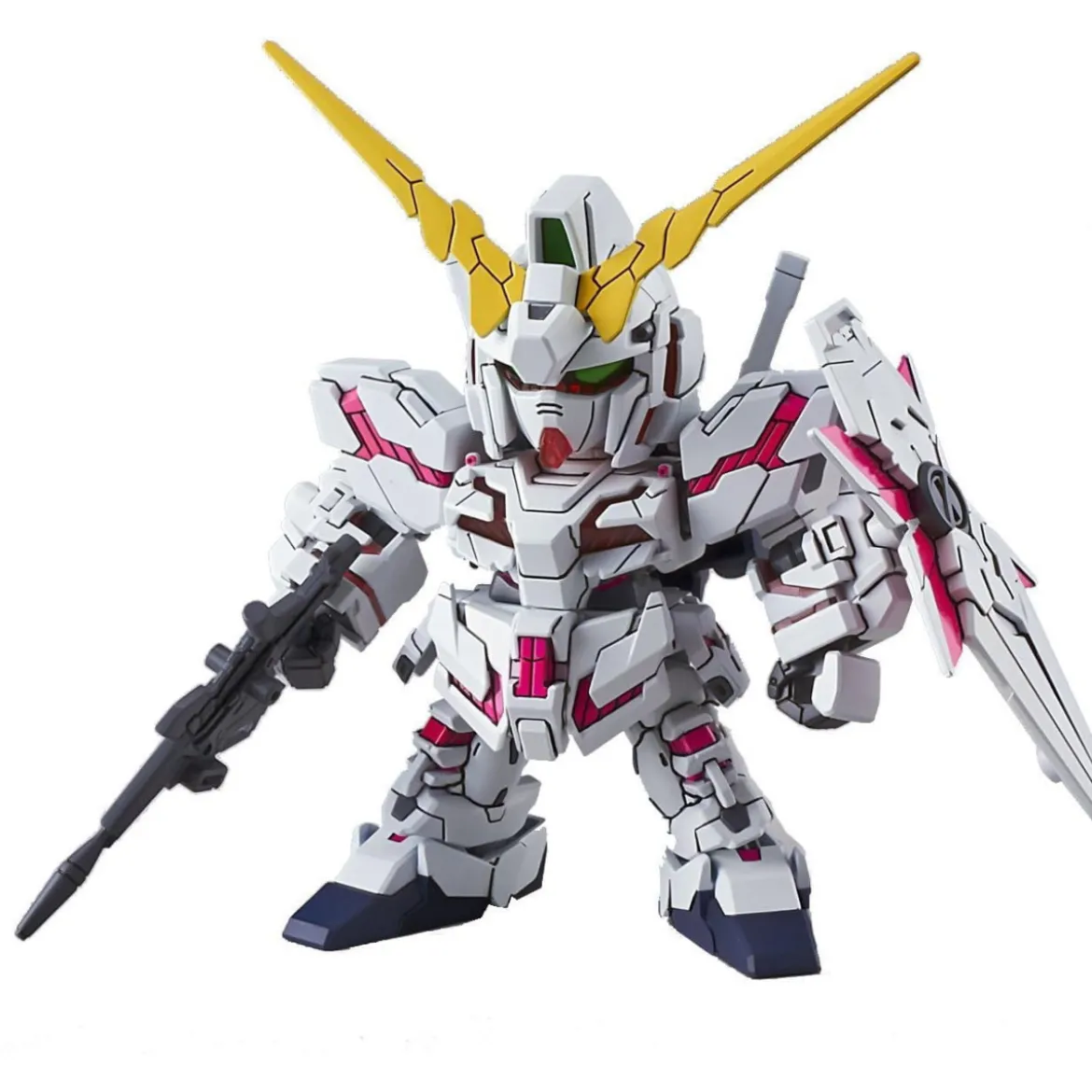Bandai - Gunpla - SD Gundam Ex-Standard - RX-0 UNICORN GUNDAM (DESTROY MODE) - Mobile Suit Gundam Unicorn