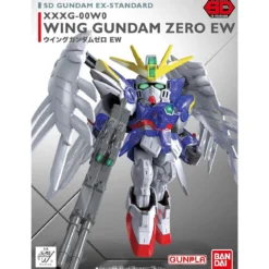 Bandai - Gunpla - SD Gundam Ex-Standard - XXXG-00W0 WING GUNDAM ZERO - Mobile Suit Gundam Wings Endless Waltz