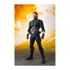 Bandai Marvel Infinity War SH Figuarts CAPTAIN AMERICA & TAMASHII EFFECT EXPLOSION SHF