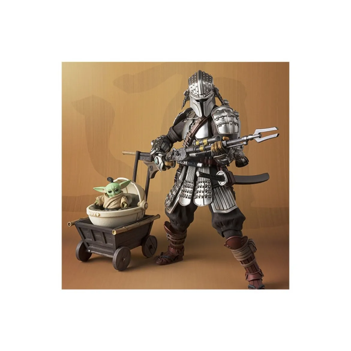 Bandai Meisho Movie realisation - The Mandalorian Ronin Beskar Armor & Grogu