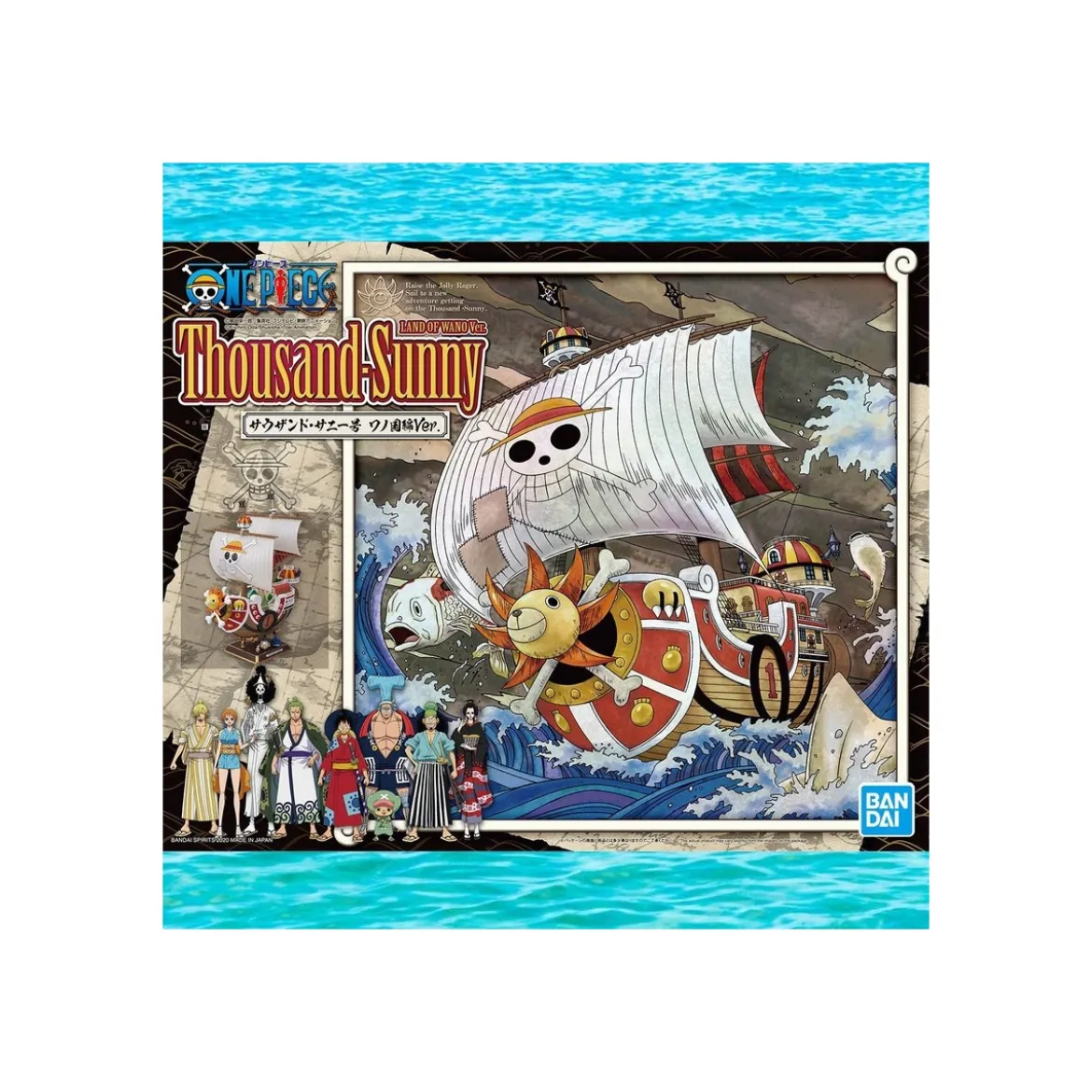 Bandai One Piece Model Kit - THOUSAND SUNNY Land of Wano Version