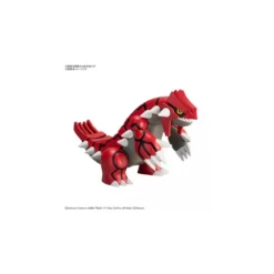 Bandai - Pokepla 54 - GROUDON Model Kit Pokemon - Pokemon Select series