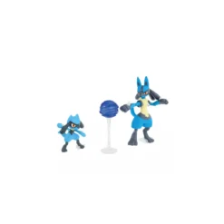 Bandai - Pokepla 44 - RIOLU ET LUCARIO Model Kit Pokemon - Pokemon Select series