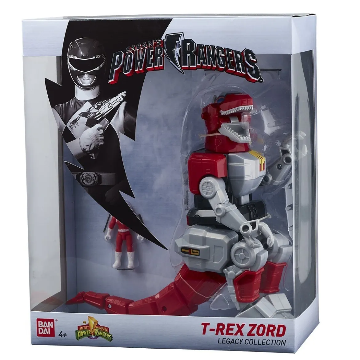 Bandai Power Rangers - T-rex - Dinozord Tyrannosaure - Mighty Morphin Legacy
