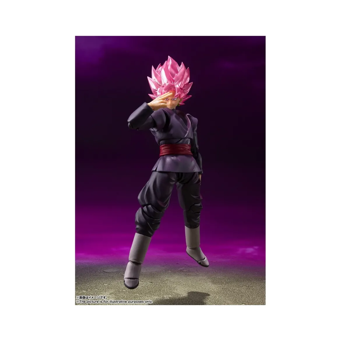 Bandai Tamashii - DRAGON BALL - GOKU BLACK SUPER SAIYAN ROSE (Regular Event Exclusive color) - SHF SHFiguarts