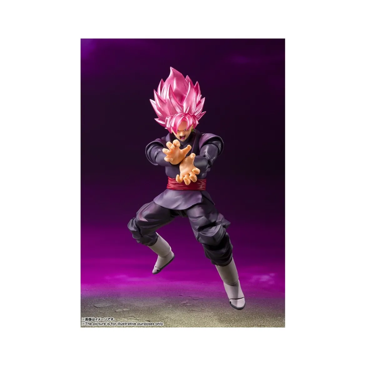 Bandai Tamashii - DRAGON BALL - GOKU BLACK SUPER SAIYAN ROSE (Regular Event Exclusive color) - SHF SHFiguarts