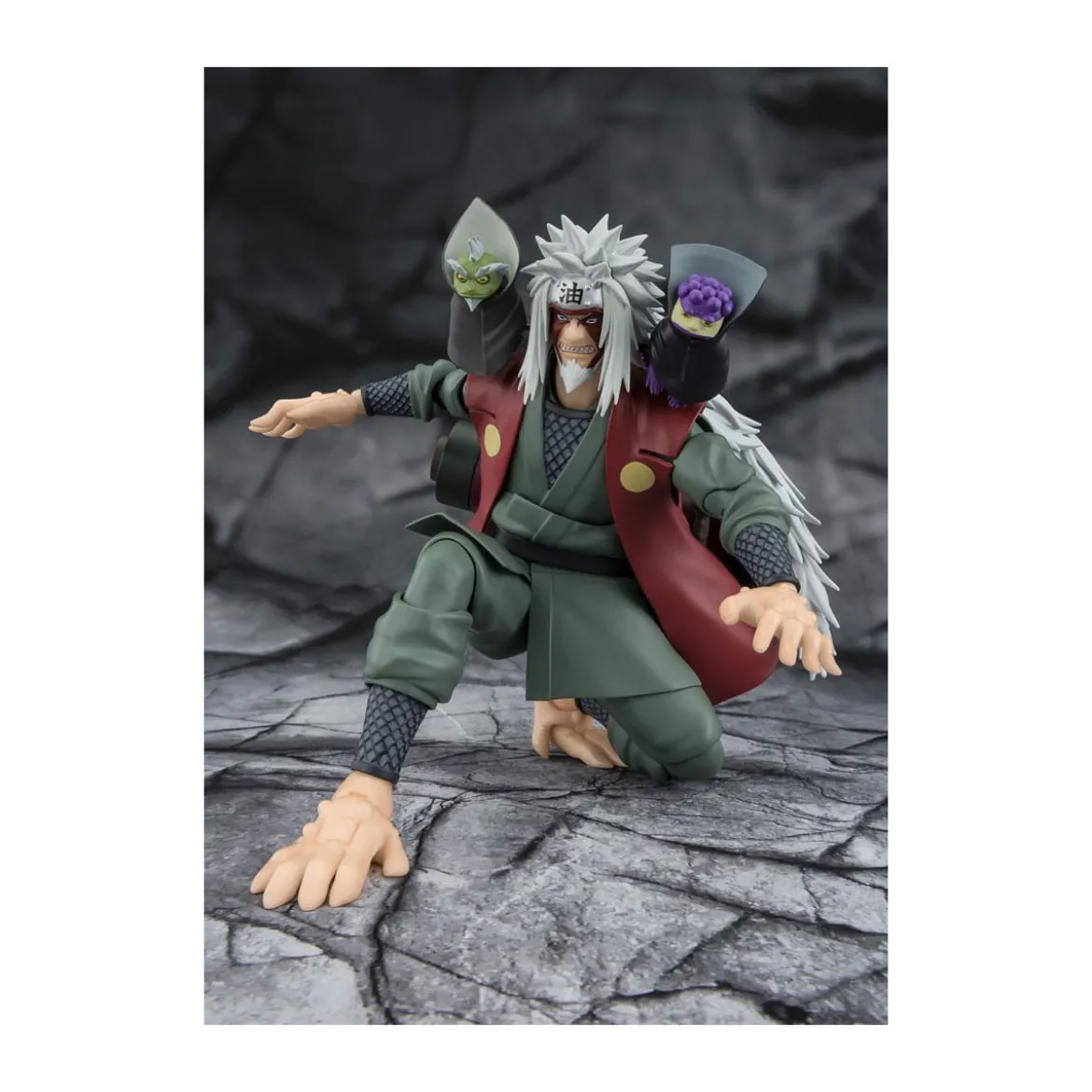 Bandai Tamashii - Jiraiya Hidden Leaf Heroic Master Sage (Sage Mode Set) - SH Figuarts SHF