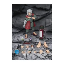 Bandai Tamashii - Jiraiya Hidden Leaf Heroic Master Sage (Sage Mode Set) - SH Figuarts SHF