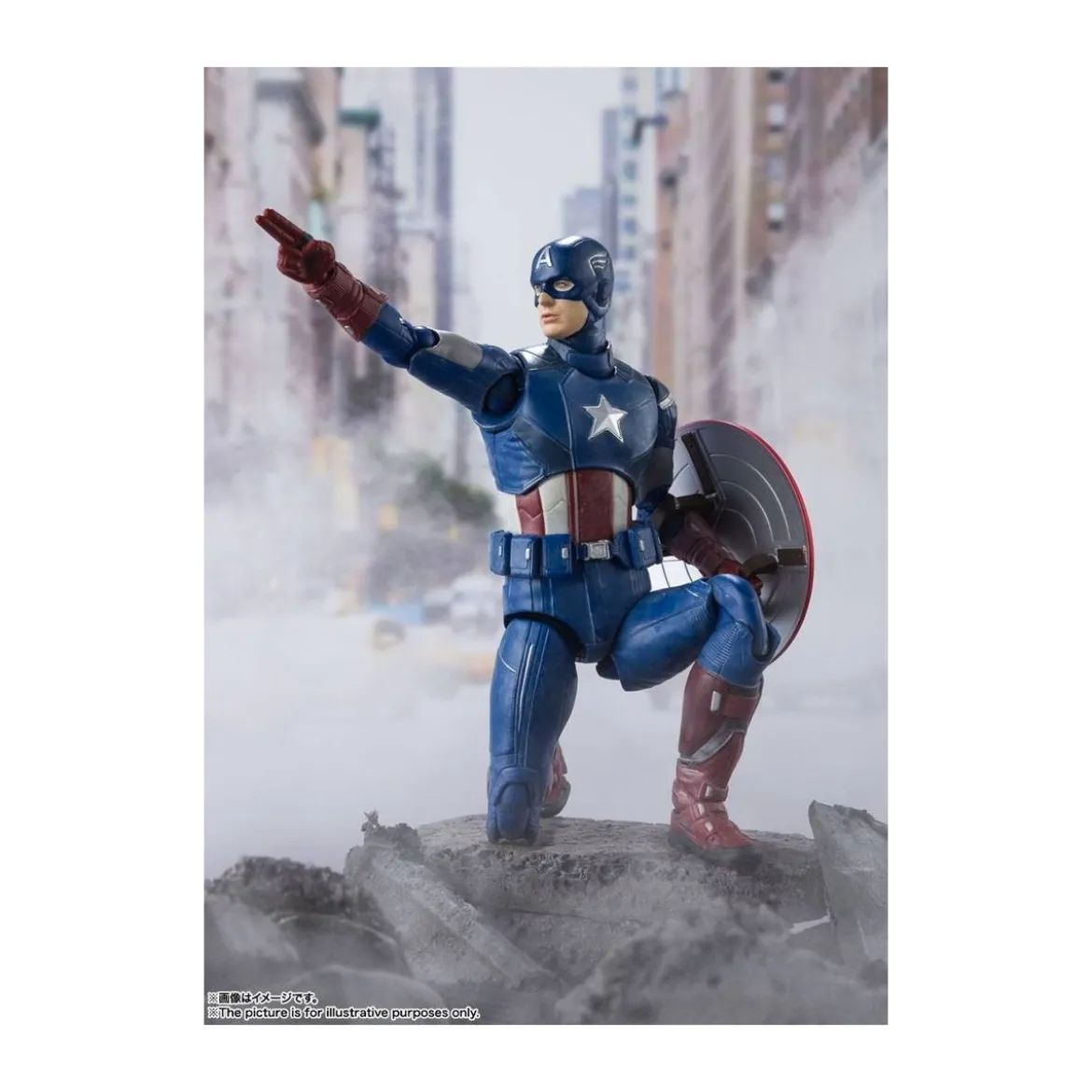 Bandai/Tamashii - Marvel - Avengers Assemble CAPTAIN AMERICA - SH Figuarts SHF