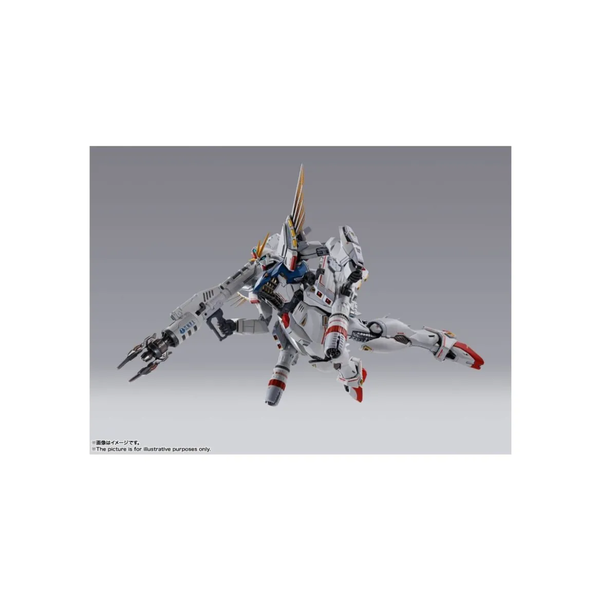 Bandai Tamashii Nation - METAL BUILD Gundam F91 Chronicle White Version