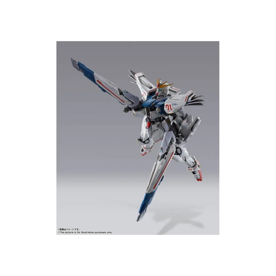 Bandai Tamashii Nation - METAL BUILD Gundam F91 Chronicle White Version