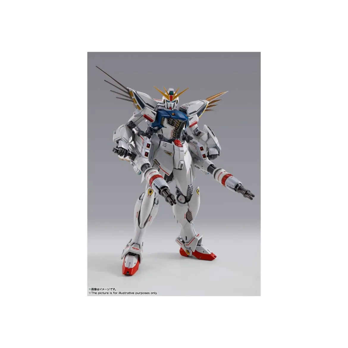 Bandai Tamashii Nation - METAL BUILD Gundam F91 Chronicle White Version