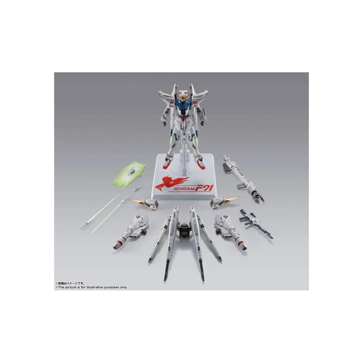 Bandai Tamashii Nation - METAL BUILD Gundam F91 Chronicle White Version