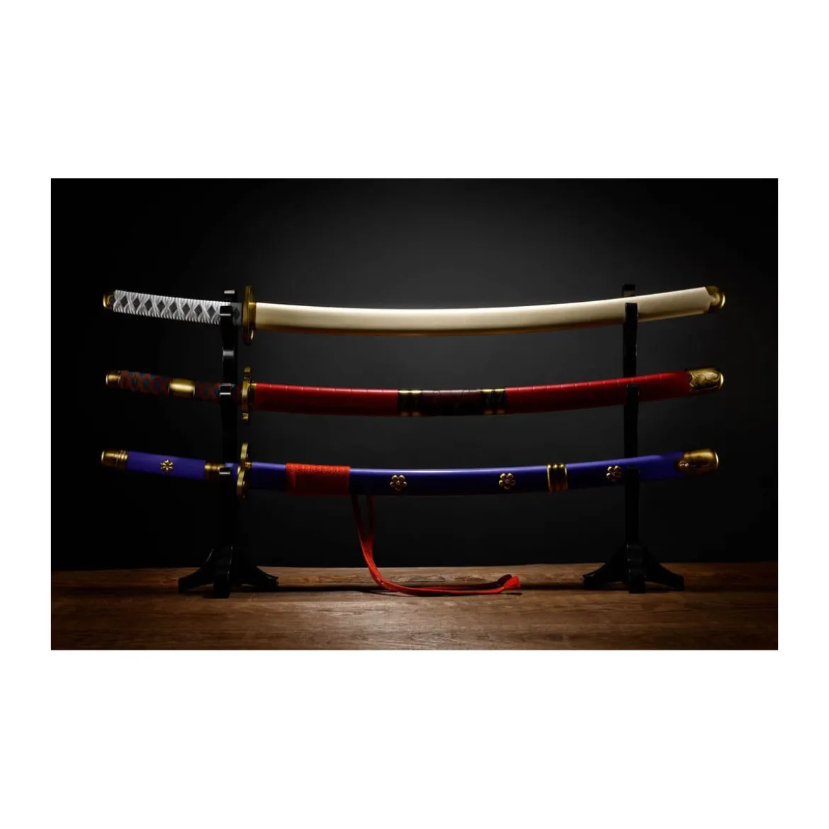 Bandai Tamashii - One Piece - Roronoa Zoro Three Sword Style Set 1/1 - Set 3 Repliques Epées
