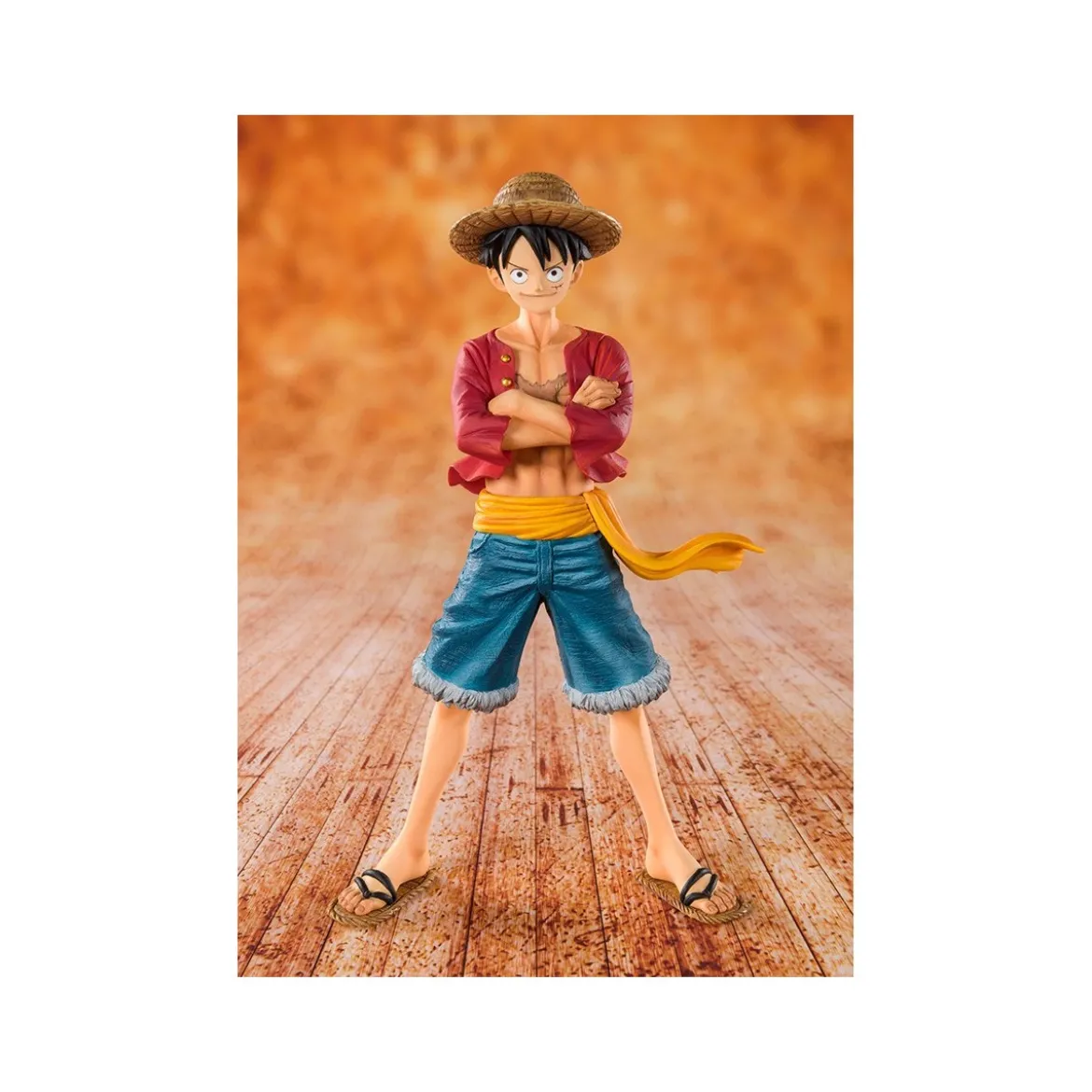 Bandai/Tamashii - SHF 0 - FIGUARTS - ONE PIECE - STRAW HAT LUFFY - 14cm