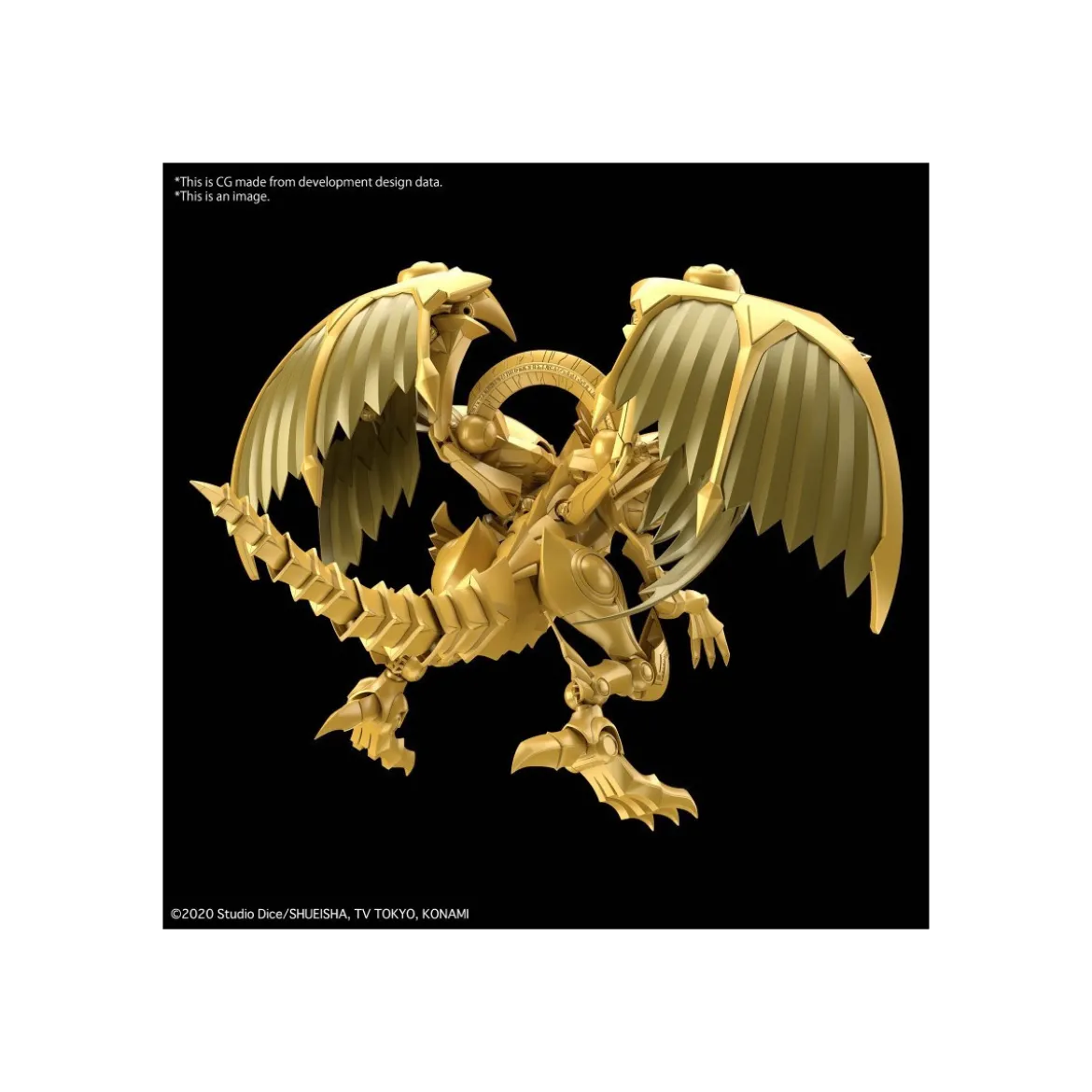 Bandai Yu-Gi-Oh figure Rise Standard Amplified - Egyptian God Winged Dragon Of Ra