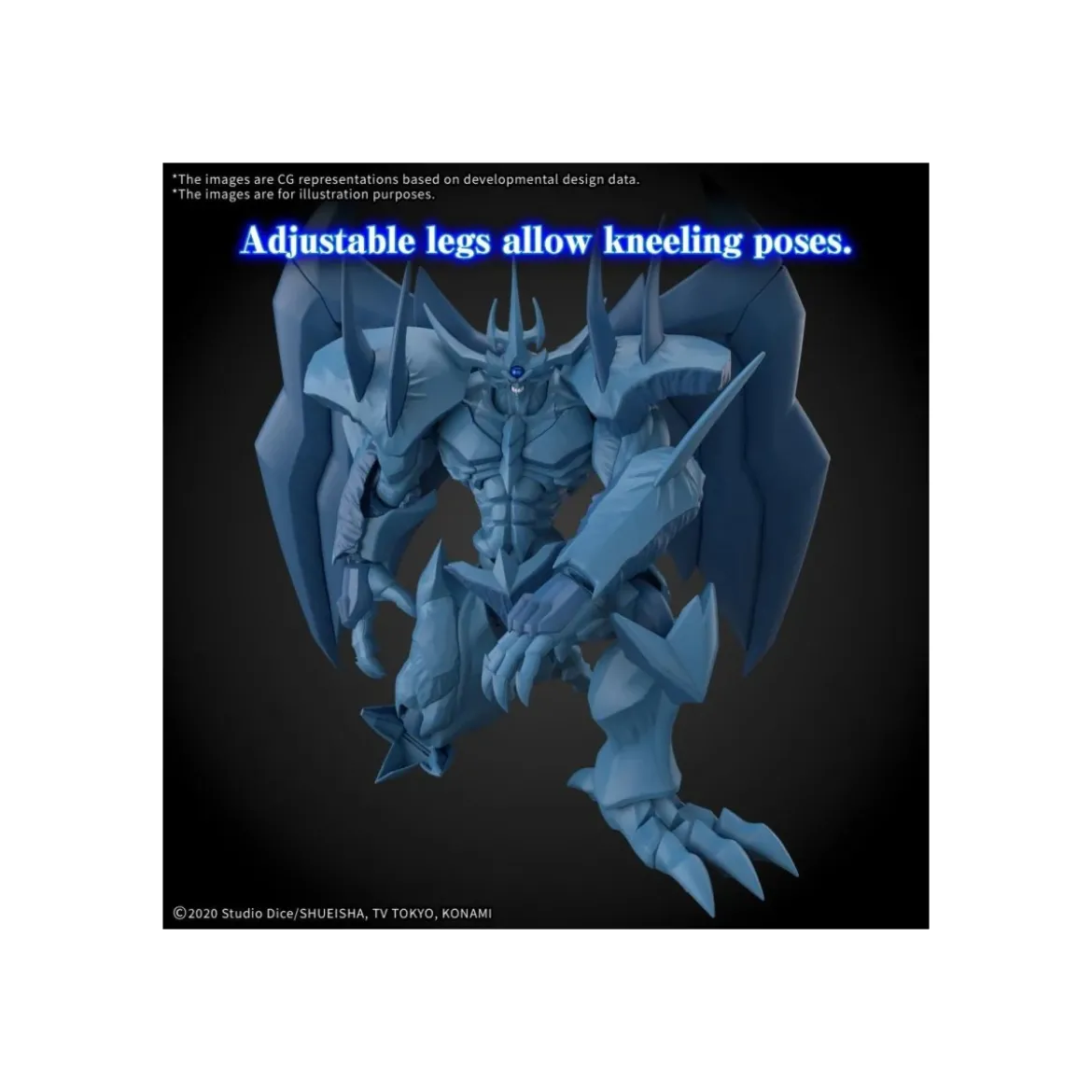 Bandai Yu-Gi-Oh figure Rise Standard Amplified - Egyptian God Obelisk The Tormentor