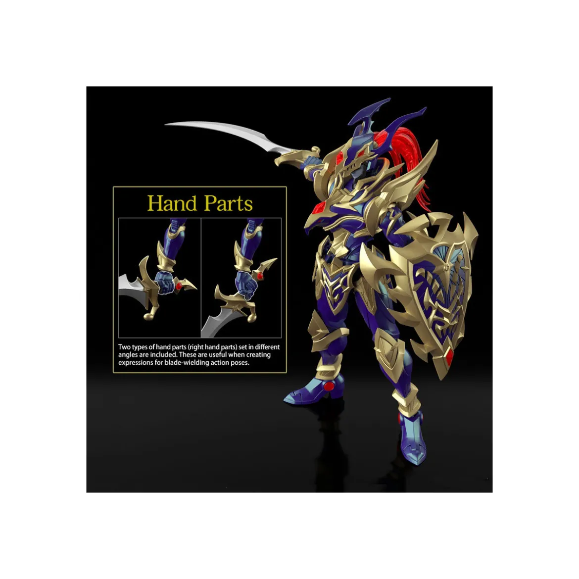 Bandai Yu Gi Oh Figure-Rise Standard Amplified Black Luster Soldier