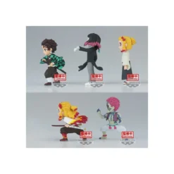 Banpresto - DEMON SLAYER - KIMETSU NO YAIBA - set de 5 WCF vol.8