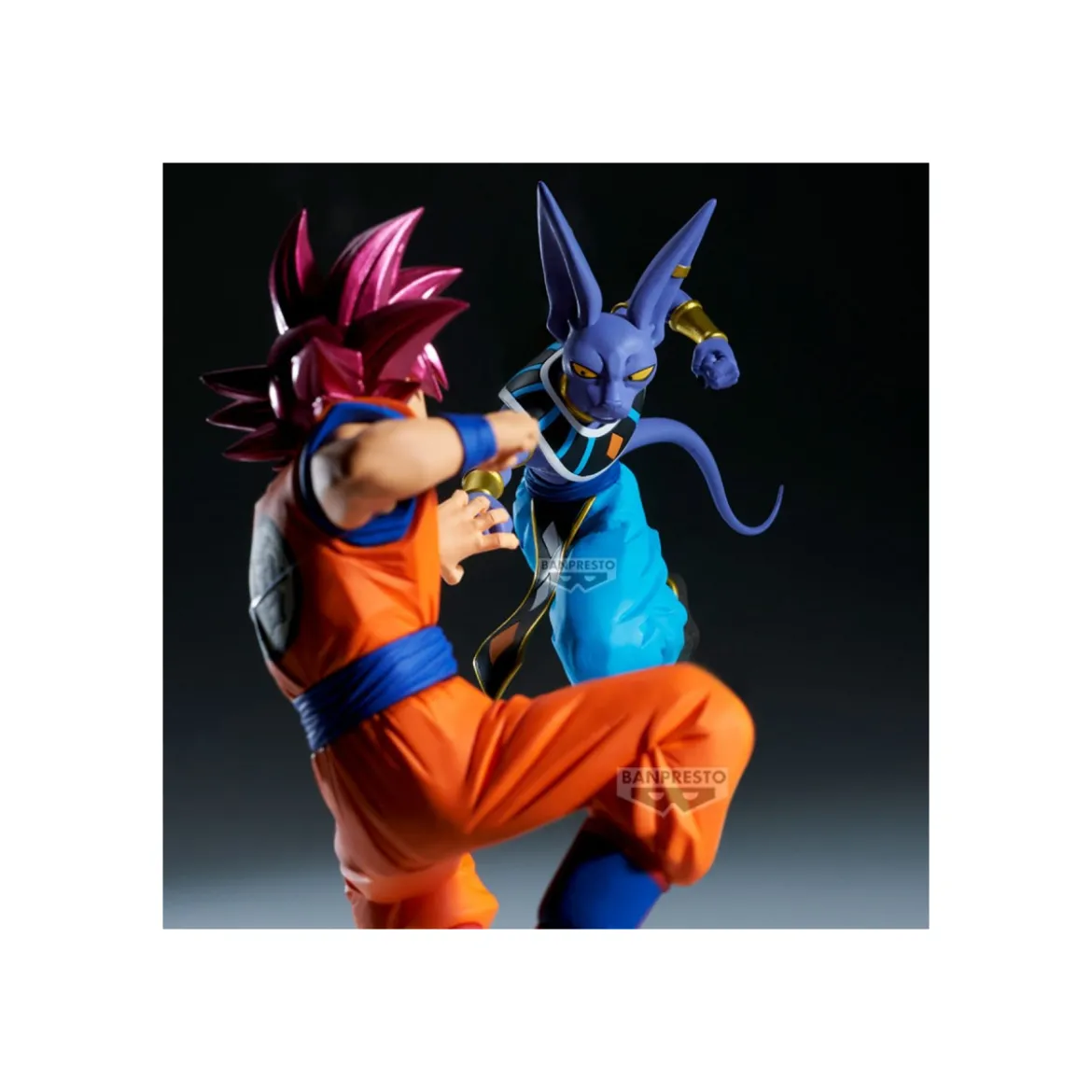 Banpresto Dragon Ball Z - Match Makers - BEERUS (VS SUPER SAIYAN GOD SON GOKU)