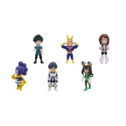 Banpresto - My Hero Academia - WCF Vol.1 - Serie de 6 figurines - 7cm