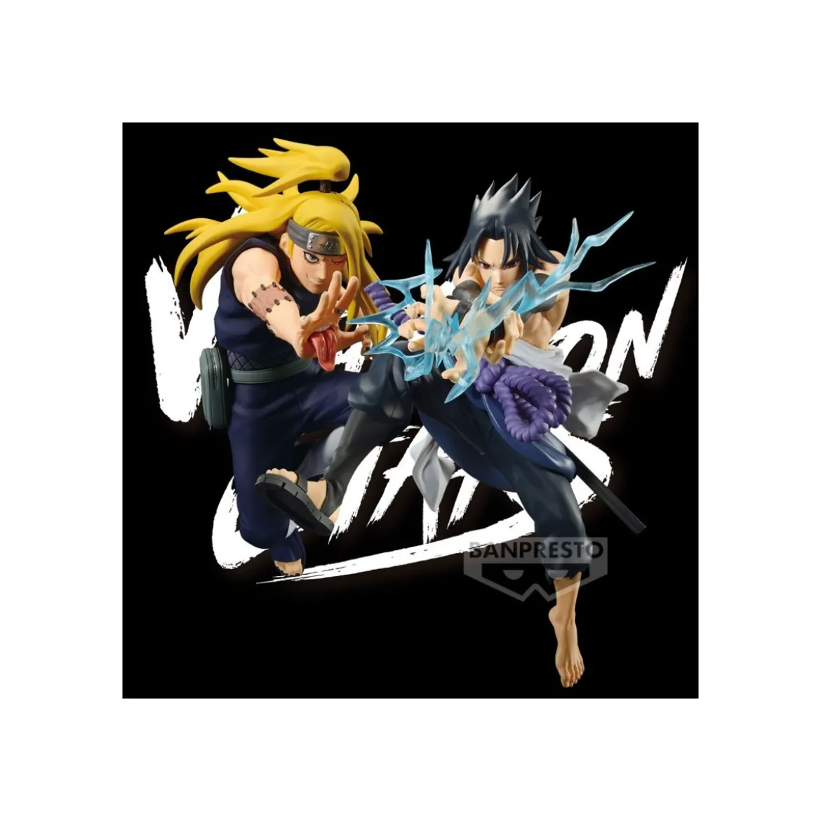 Banpresto - Naruto Shippuden - Vibration Stars - Sasuke Uchiha Vs Deidara