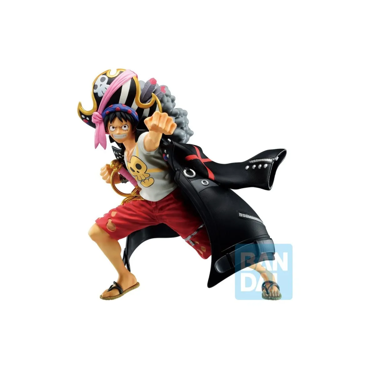 Banpresto One Piece - MONKEY.D.LUFFY - Ichibansho RED