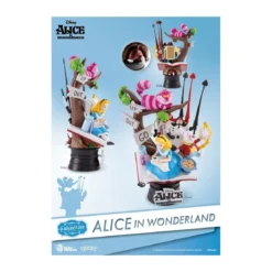 Beast Kingdom Alice au pays des merveilles diorama PVC D-Select