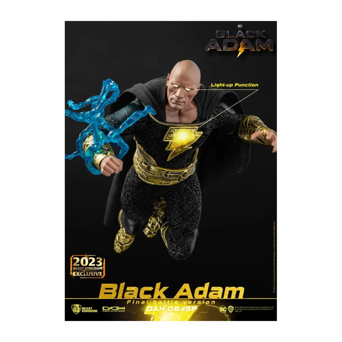 Beast Kingdom - Black Adam Final Battle Version - Black Adam - figurine 1/9 Dynamic Action Heroes