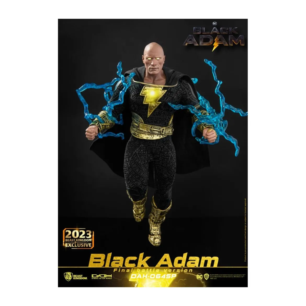 Beast Kingdom - Black Adam Final Battle Version - Black Adam - figurine 1/9 Dynamic Action Heroes