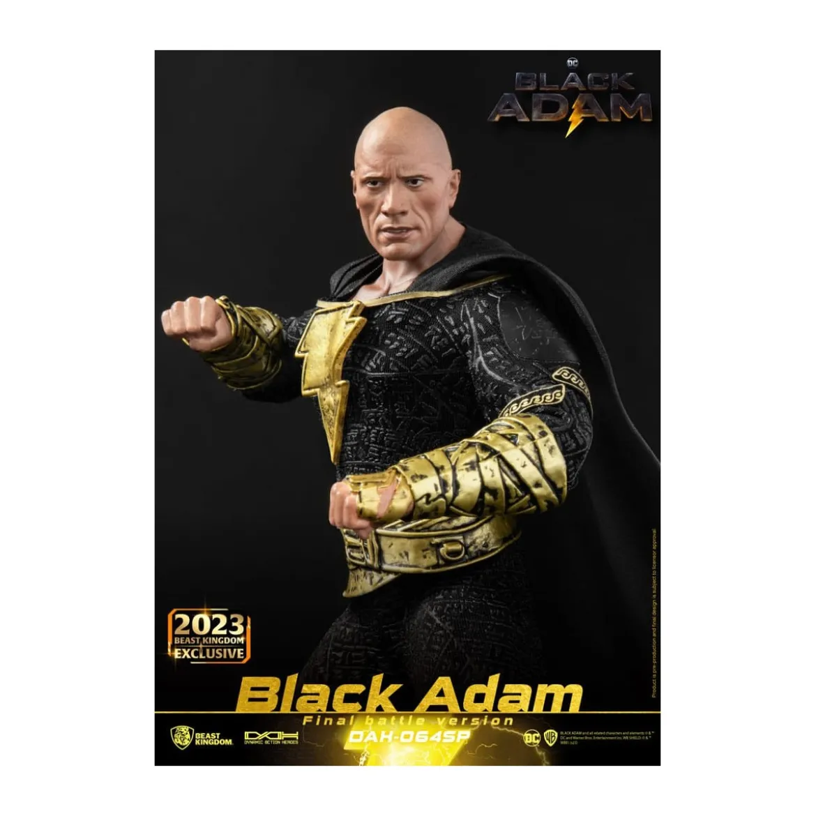 Beast Kingdom - Black Adam Final Battle Version - Black Adam - figurine 1/9 Dynamic Action Heroes