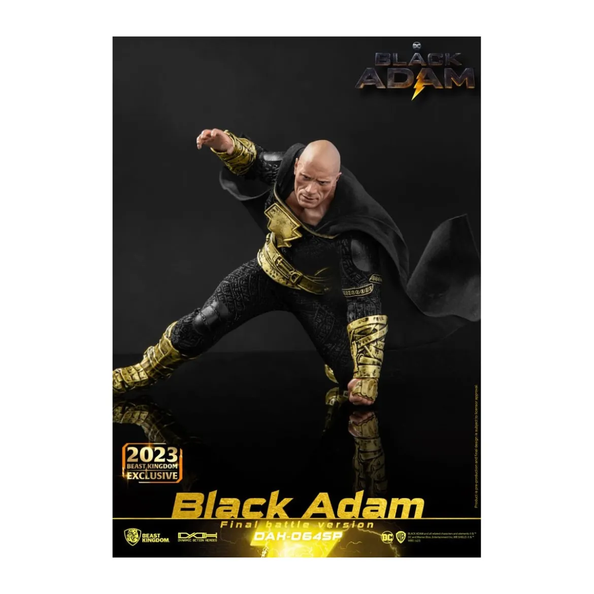 Beast Kingdom - Black Adam Final Battle Version - Black Adam - figurine 1/9 Dynamic Action Heroes