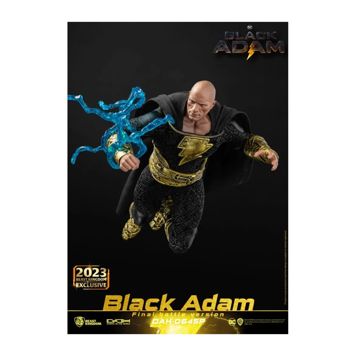 Beast Kingdom - Black Adam Final Battle Version - Black Adam - figurine 1/9 Dynamic Action Heroes