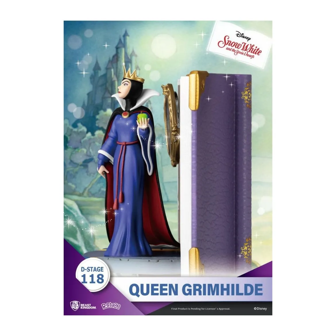 Beast Kingdom Disney Blanche-Neige diorama QUEEN GRIMHILDE - D-Stage Story Book Series