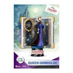 Beast Kingdom Disney Blanche-Neige diorama QUEEN GRIMHILDE - D-Stage Story Book Series