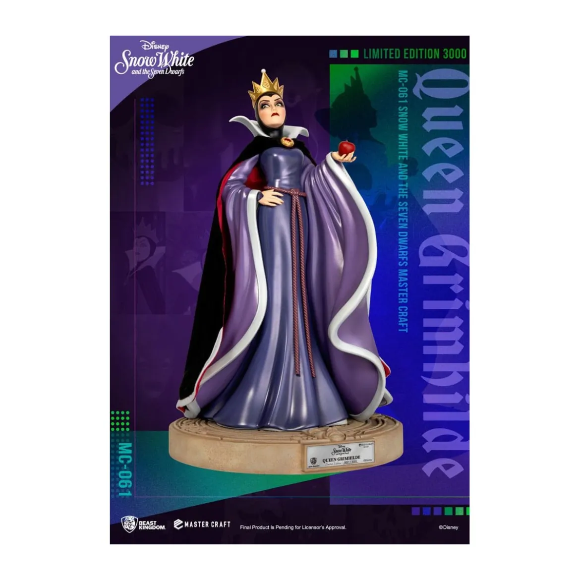 Beast Kingdom Disney Blanche Neige et les 7 Nains - Queen Grimhilde Master Craft