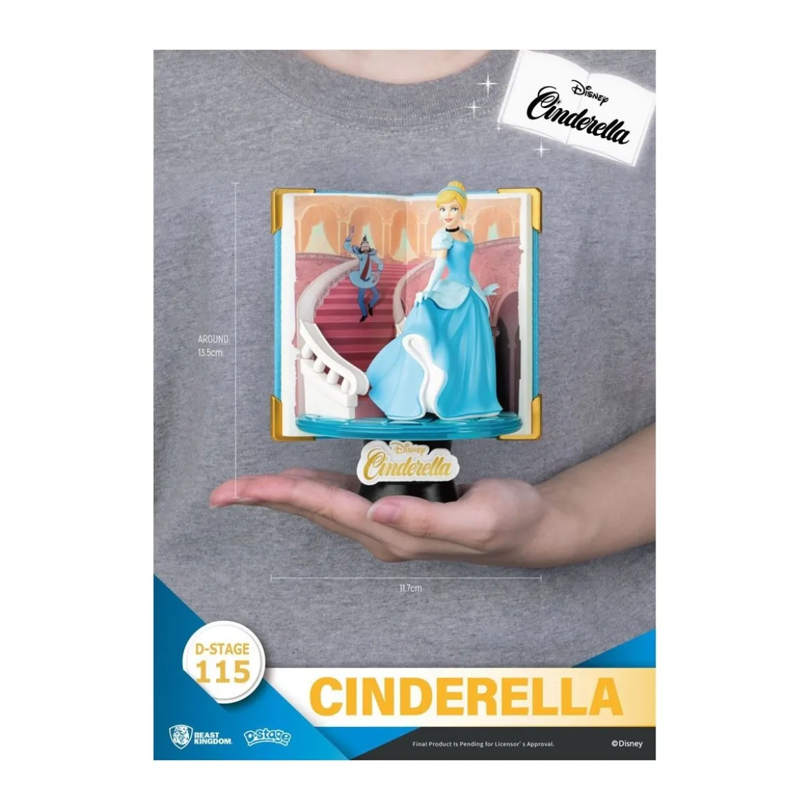 Beast Kingdom Disney CENDRILLON diorama - D-Stage Story Book Series