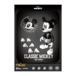 Beast Kingdom Disney Classic Figurine - Mickey Classic B&W Version - Dynamic Action Heroes 1/9