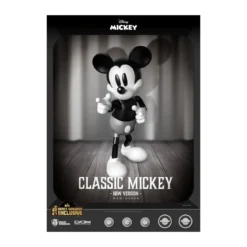 Beast Kingdom Disney Classic Figurine - Mickey Classic B&W Version - Dynamic Action Heroes 1/9