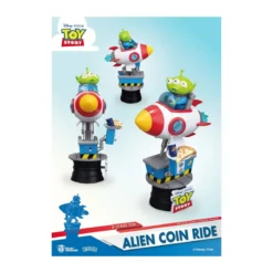 Beast Kingdom Disney - Coin Ride Series diorama - Alien Coin Ride Toy Story - D-Stage
