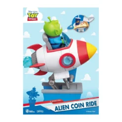 Beast Kingdom Disney - Coin Ride Series diorama - Alien Coin Ride Toy Story - D-Stage