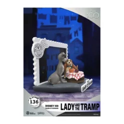 Beast Kingdom Disney - D-Stage PVC Diorama La Belle et le Clochard - Disney 100 Years of Wonder