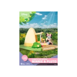 Beast Kingdom Disney - D-Stage PVC Diorama Campsite Series - Minnie & Pluto Special Edition