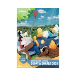 Beast Kingdom Disney - D-Stage PVC Diorama Campsite Series - Goofy & Donald Duck Special Edition