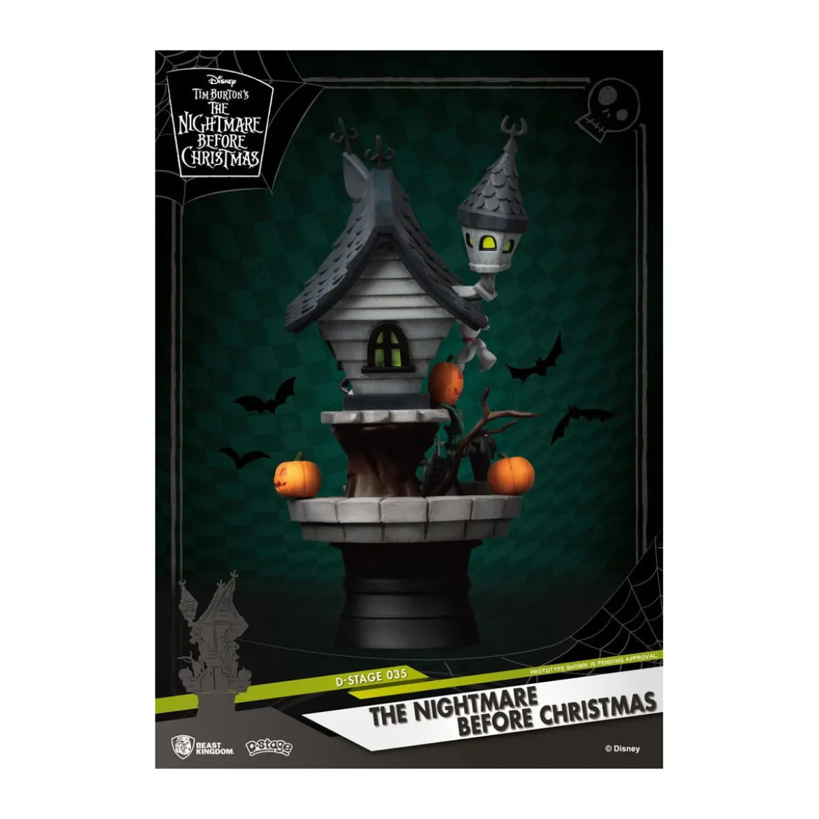 Beast Kingdom Disney - Jack's Haunted House D-Stage - L'Etrange Noel de Mr Jack